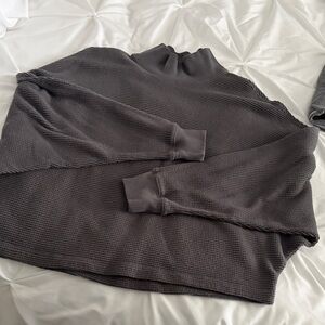 Abercrombie & Fitch Charcoal Turtleneck Sweater